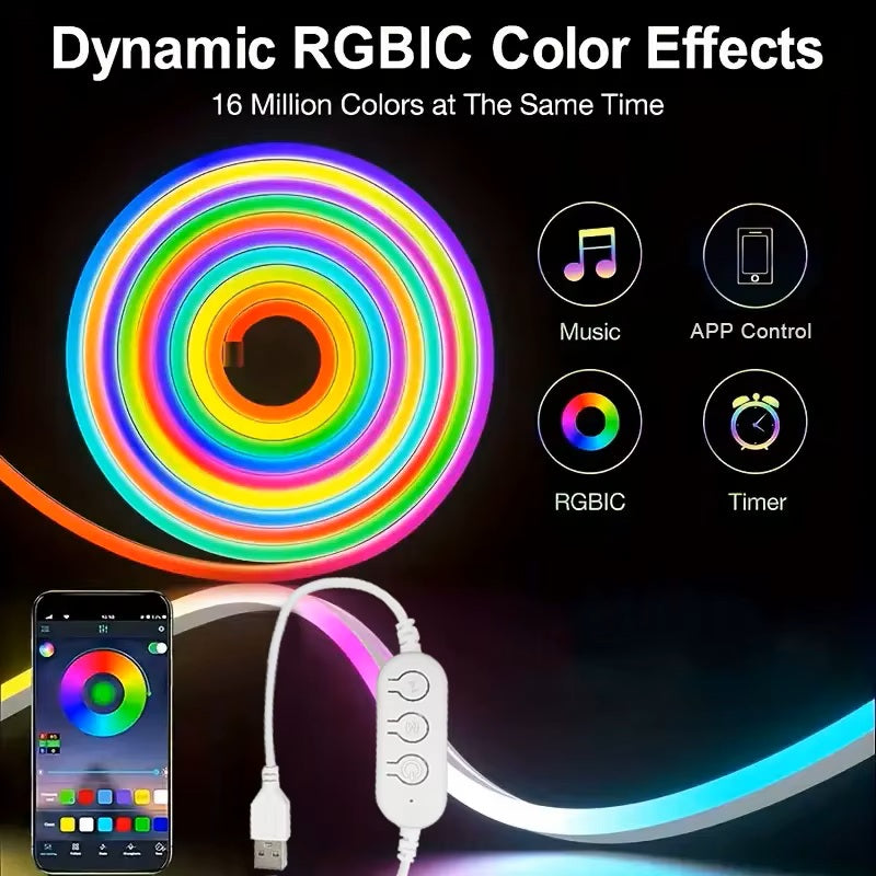 Neon LED Strip Kit