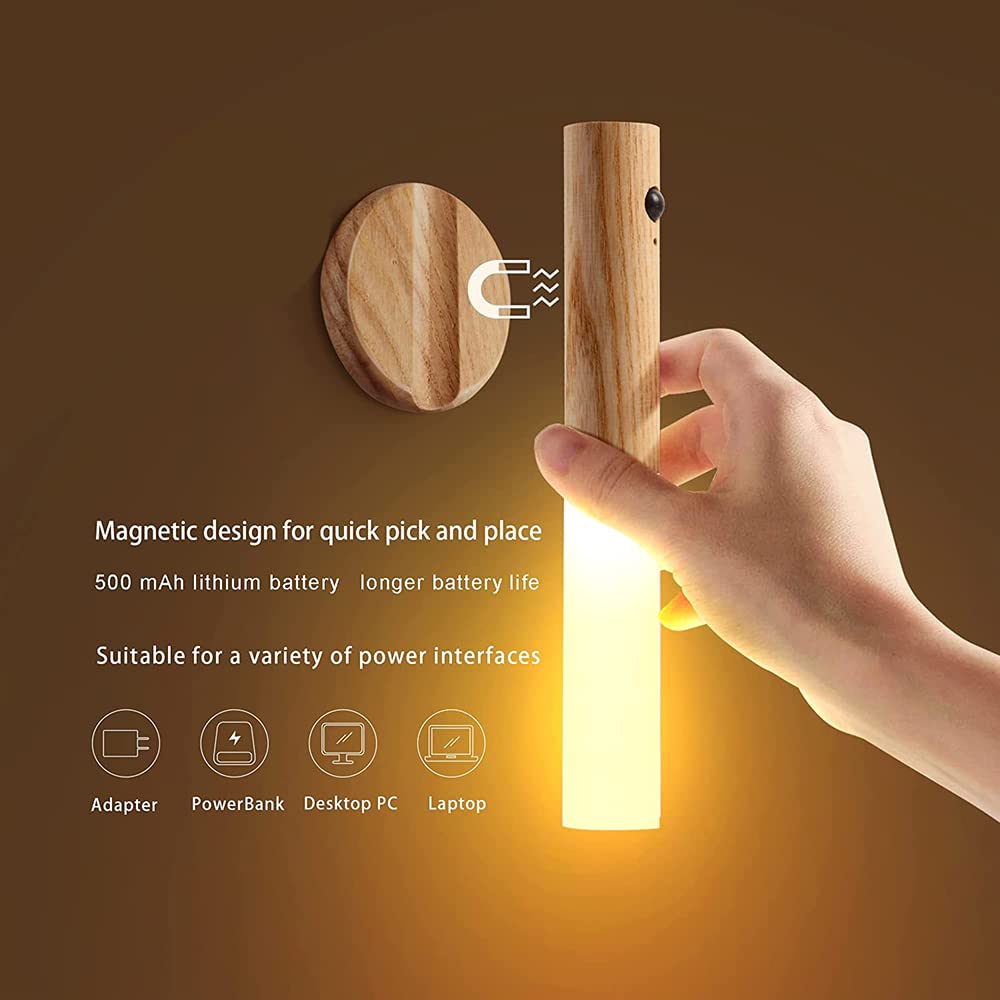 Wall Magnetic Torch Lamp