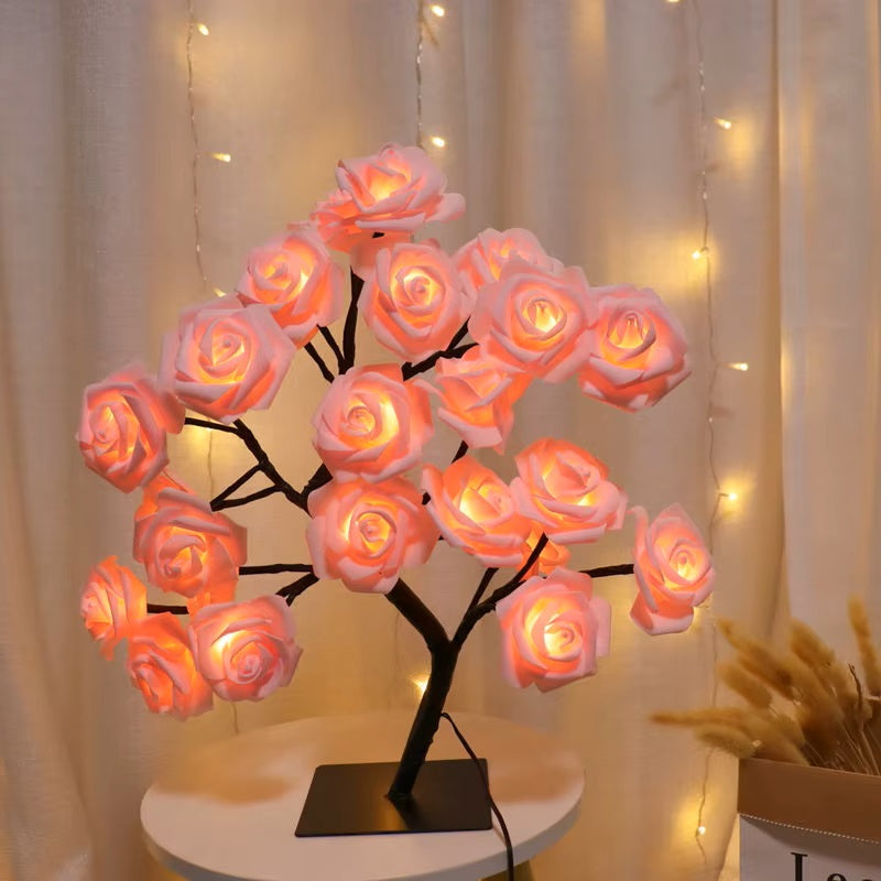 Rose Tree Flower Room Decor and Home Decor, Side for the table