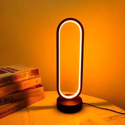 Oval Ring Bedroom Lamp