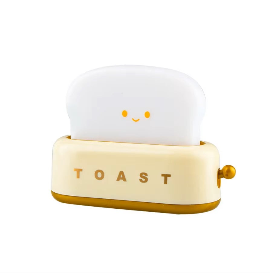 Toasty™ - Bedroom Nightlight Creative Led Lamp, Front Yellow